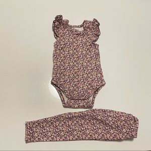 Jamie Kay Matching Set For Baby Girl 0-3M